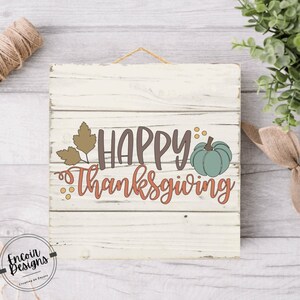 Happy Thanksgiving Fall Wood Sign Custom Wood Signs - Etsy