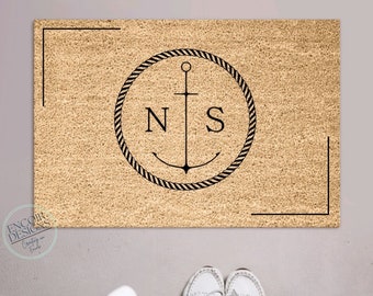 Custom Business Logo Door Mat - Your Text Here - Personalized Doormat - Customized Coir Mat - Customer Welcome Mat - Brand Marketing Doormat
