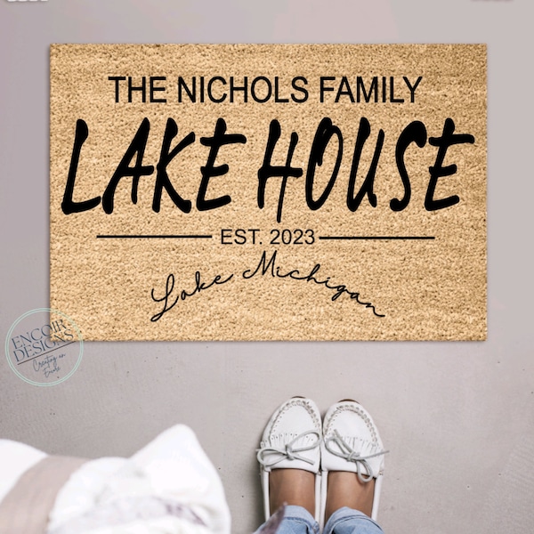 Personalized Lake Home Etsy
