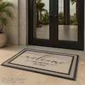 Housewarming Gift / Family Name Gift / Personalized Doormat / Closing Gift / Custom Family Welcome Mat / Wedding Gift / Personalized Gift