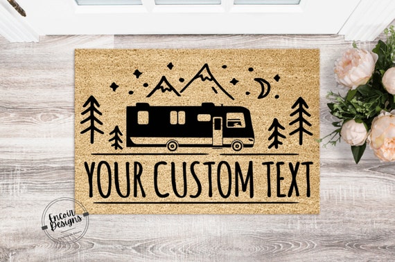 Pick Your Own RV CAMPER Welcome to Nana and Papas Doormat Your