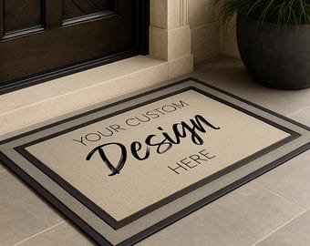 Housewarming Gift / Family Name Doormat / Personalized Doormat / Closing Gift / Custom Family Welcome Mat / Wedding Gift / Personalized Gift
