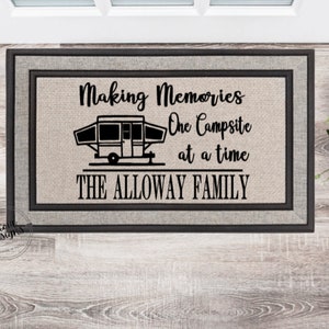 RV Pop up CAMPER Home Welcome to Nana and Papas Doormat ...