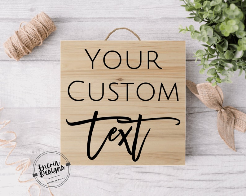 Custom Wood Signs Personalized Quote Custom Wooden Signs Etsy