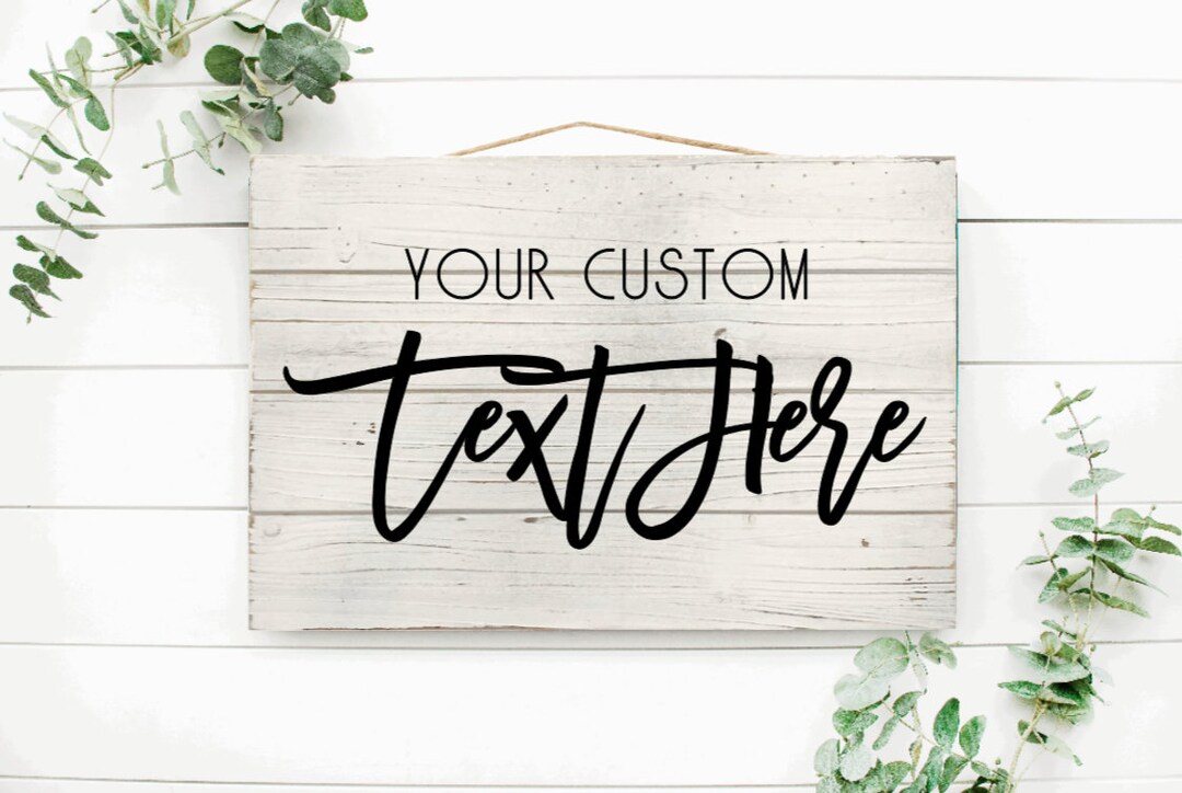 Custom Wood Signs Personalized Quote Customwooden Signs Mom Gift