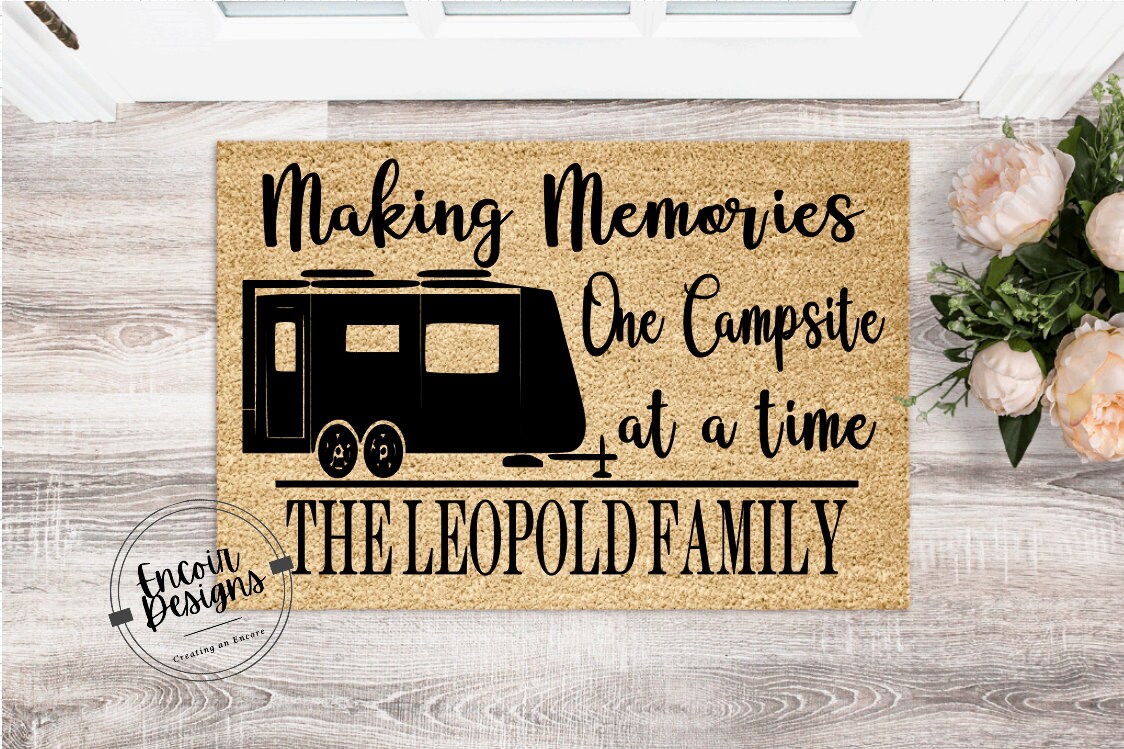 RV CAMPER Home Welcome to Nana and Papas Doormat | Funny Doormat | We…