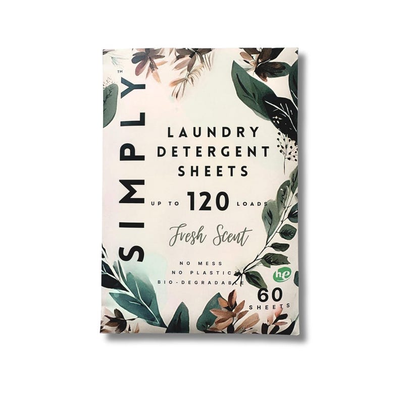 SIMPLY Laundry Detergent Sheets