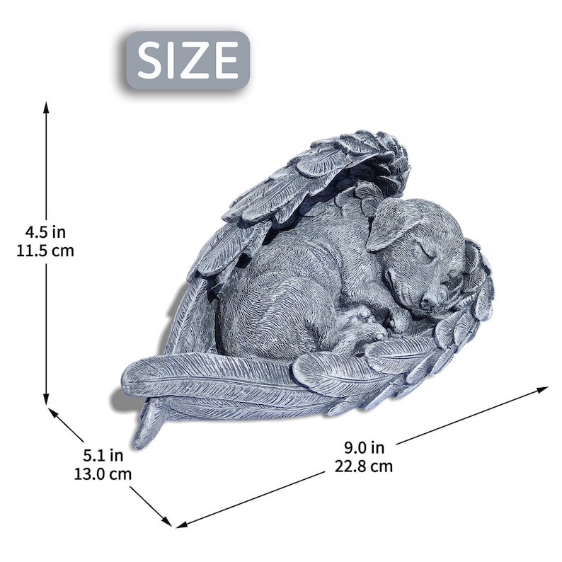 Personalized Dog Memorial Stone Dog Memorial Statue Engraved Etsy