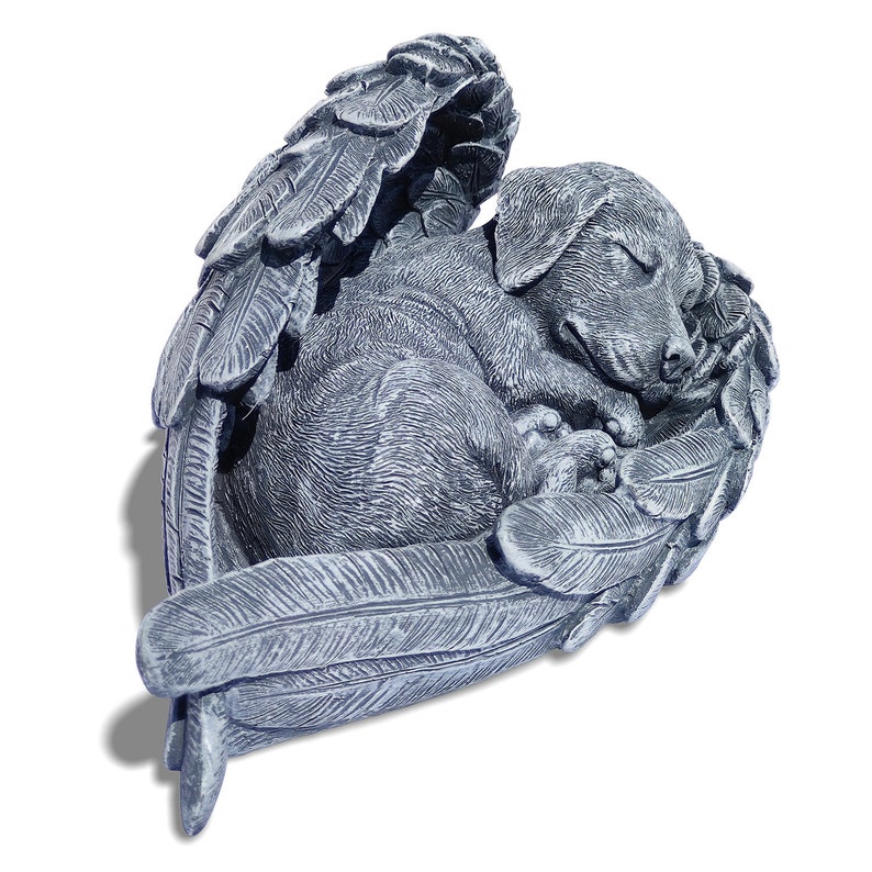 Personalized Dog Memorial Stone Dog Memorial Statue Engraved Etsy