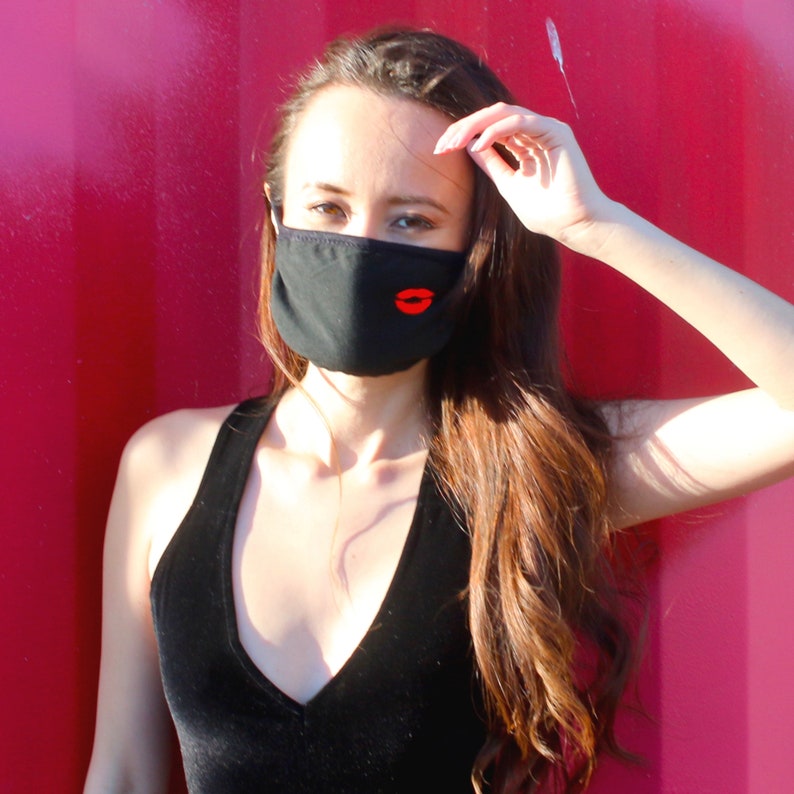 Woman Face Mask Feminine 2 Pack Beautiful Trendy Popular Etsy