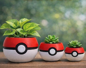 Poké Ball Planter