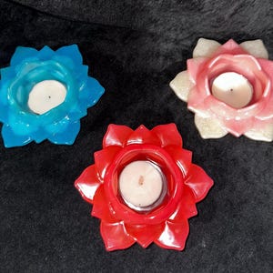 Lotus Flower Tealight Candle Holder