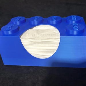 Lego Brick Tissue Box Cover