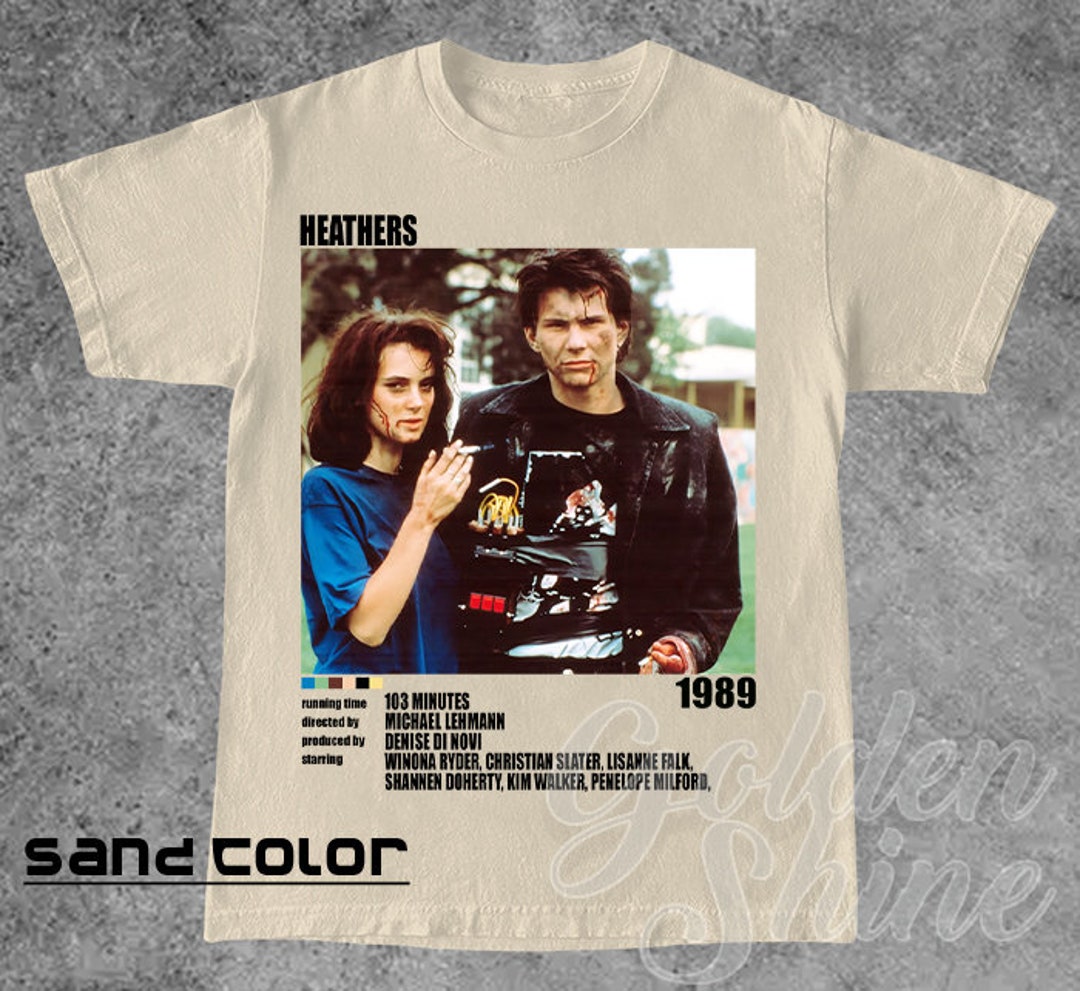 Movie Poster Inspired Shirt Heathers Tshirt Retro 90's Movie Classic T