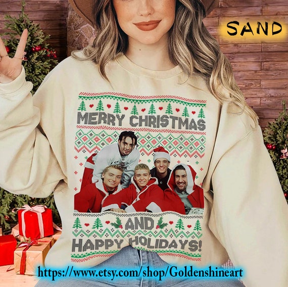 Ugly Christmas Sweatshirt Nsync Christmas Sweater - Etsy Australia