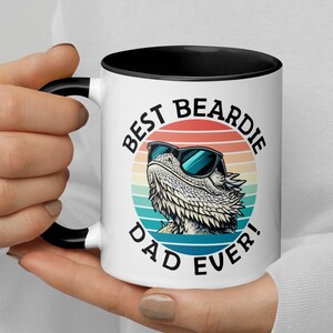 Bester Beardie Papa aller Zeiten, Beardie Becher, Beardie Papa Tasse, Beardie Geschenk, Beardie Geschenk, Beardie Papa, Beardie Life, Beardie Kaffeetasse