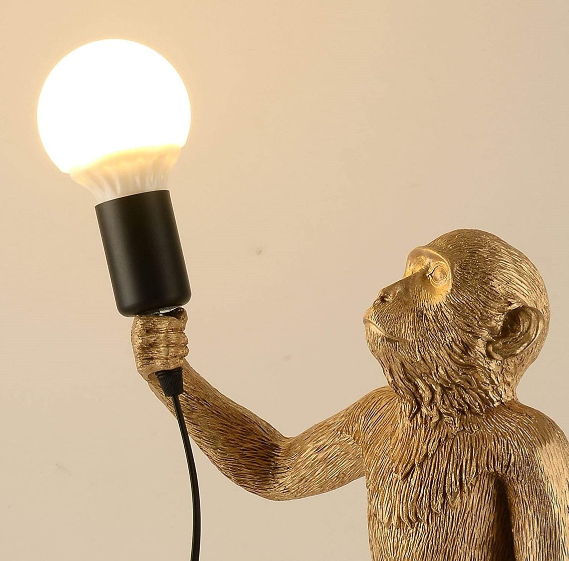 Modern Standing Desk Lamp Animal Table Lamp Monkey Lamp Etsy