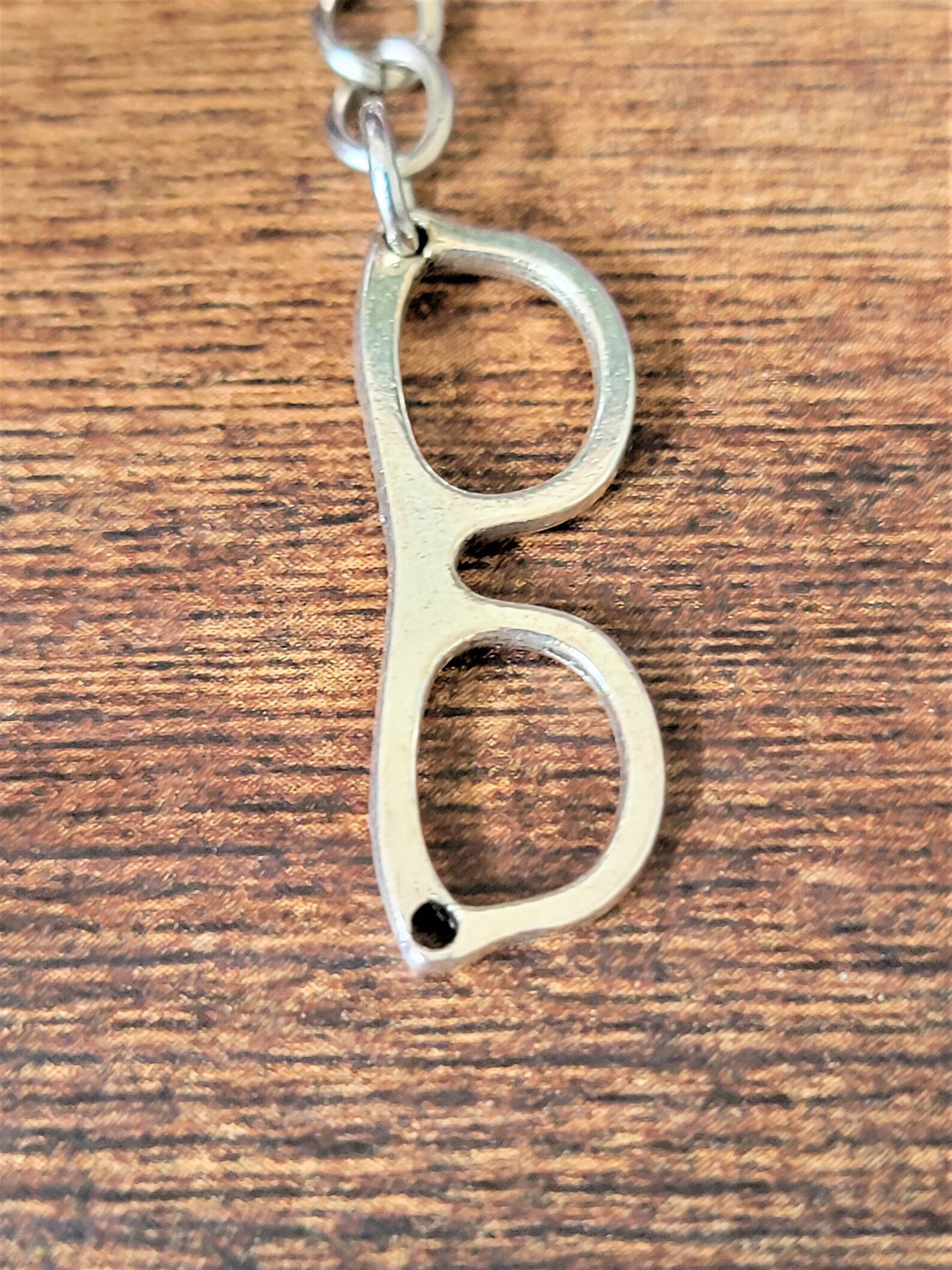 Glasses Keychain - Etsy