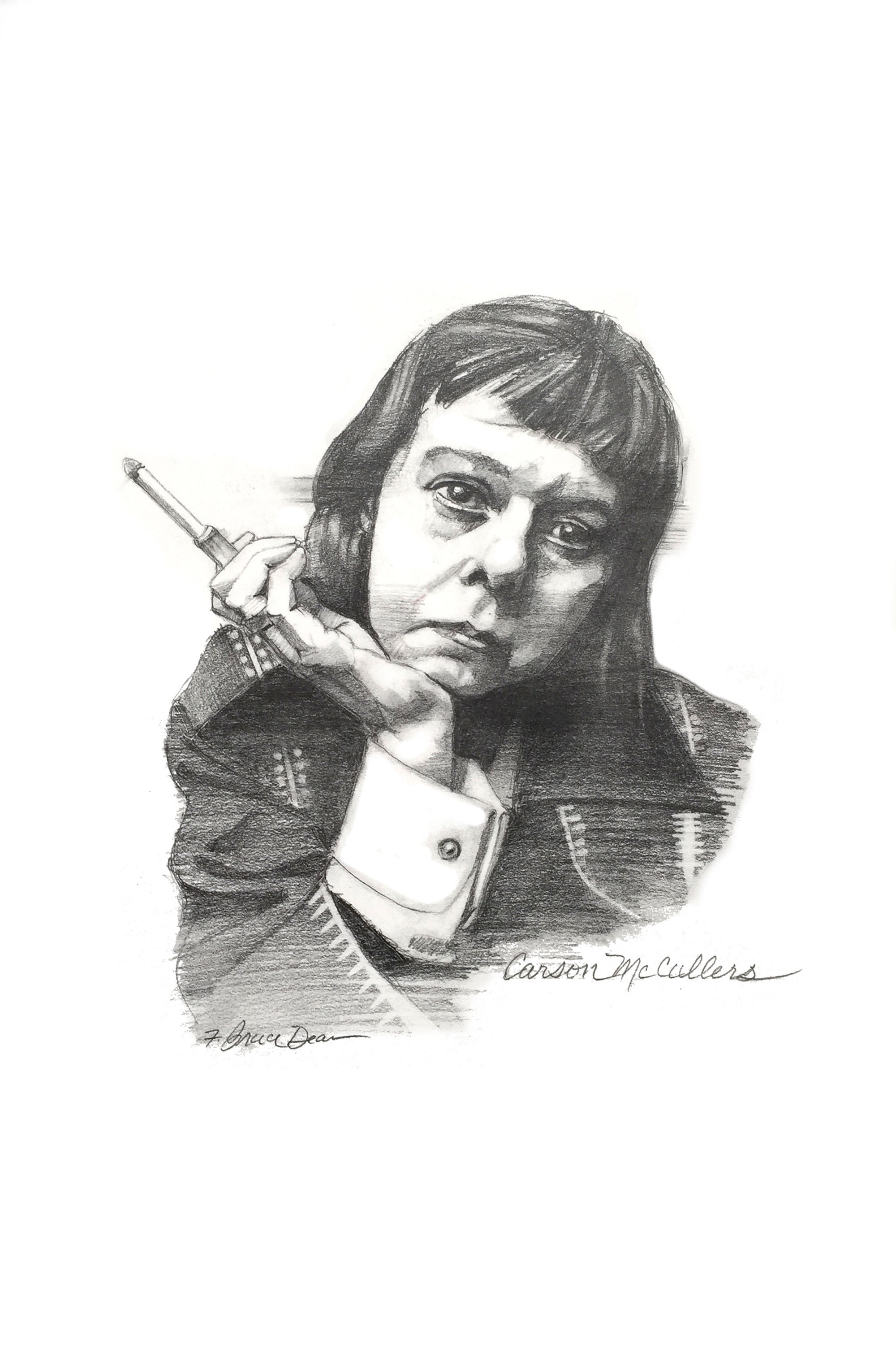 Carson Mccullers Portrait, Fine Art, Digital Print - Etsy