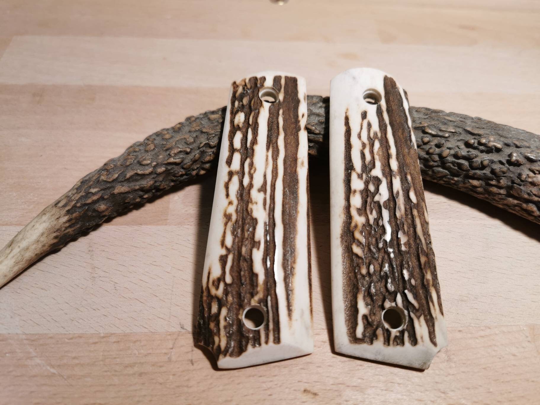 1911 stag grips Etsy