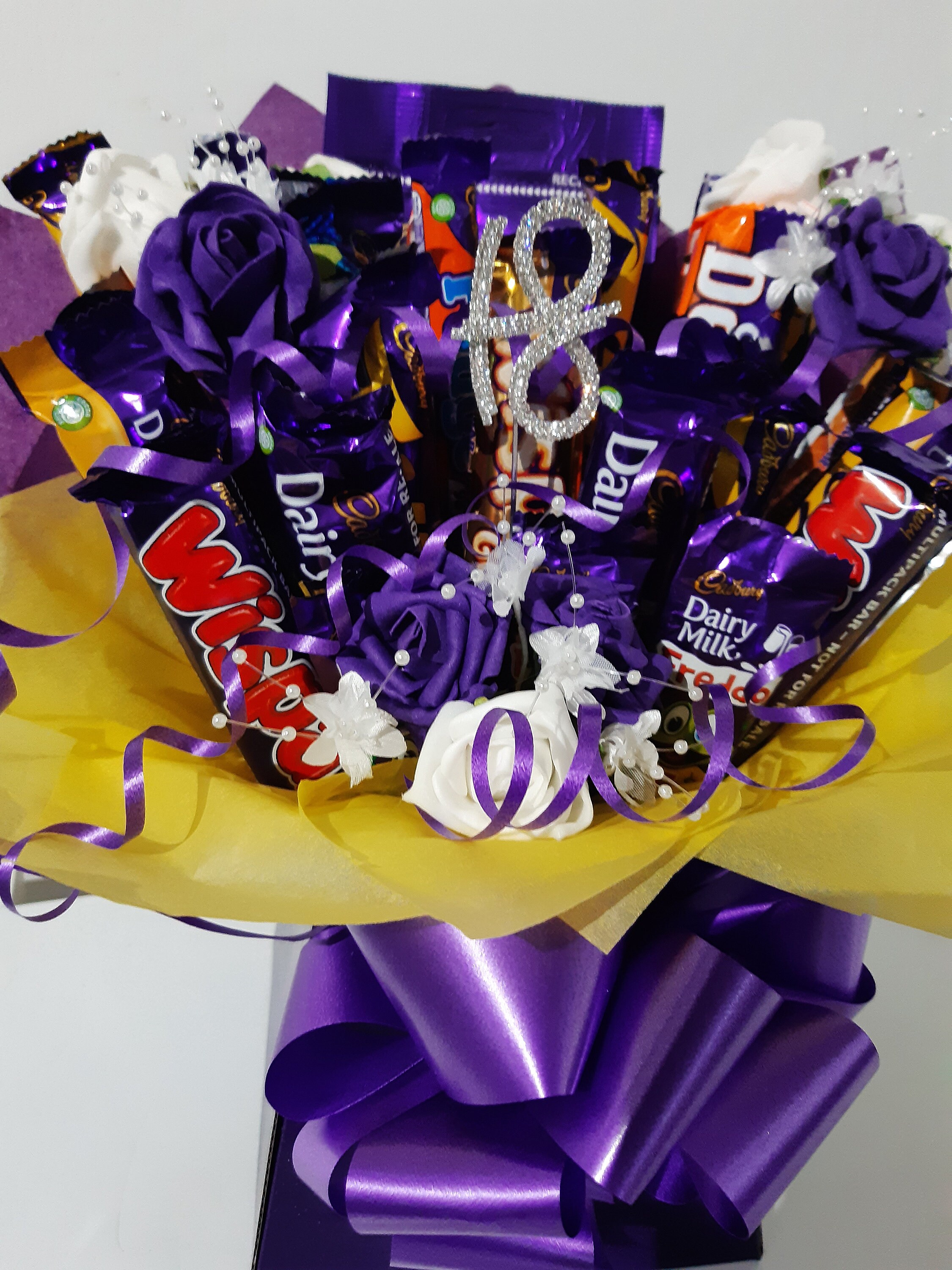 Jewelry box for valentine’s day 18TH Birthday Chocolate Bouquet Hamper Sweet Box Christmas | Etsy