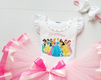 Birthday Princess Personalized Appliqu\u00e9 Tutu outfit FREE SHIPPING!