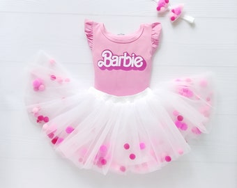 barbie tutu birthday outfit