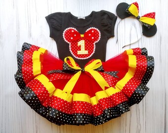 mickey mouse tutu set