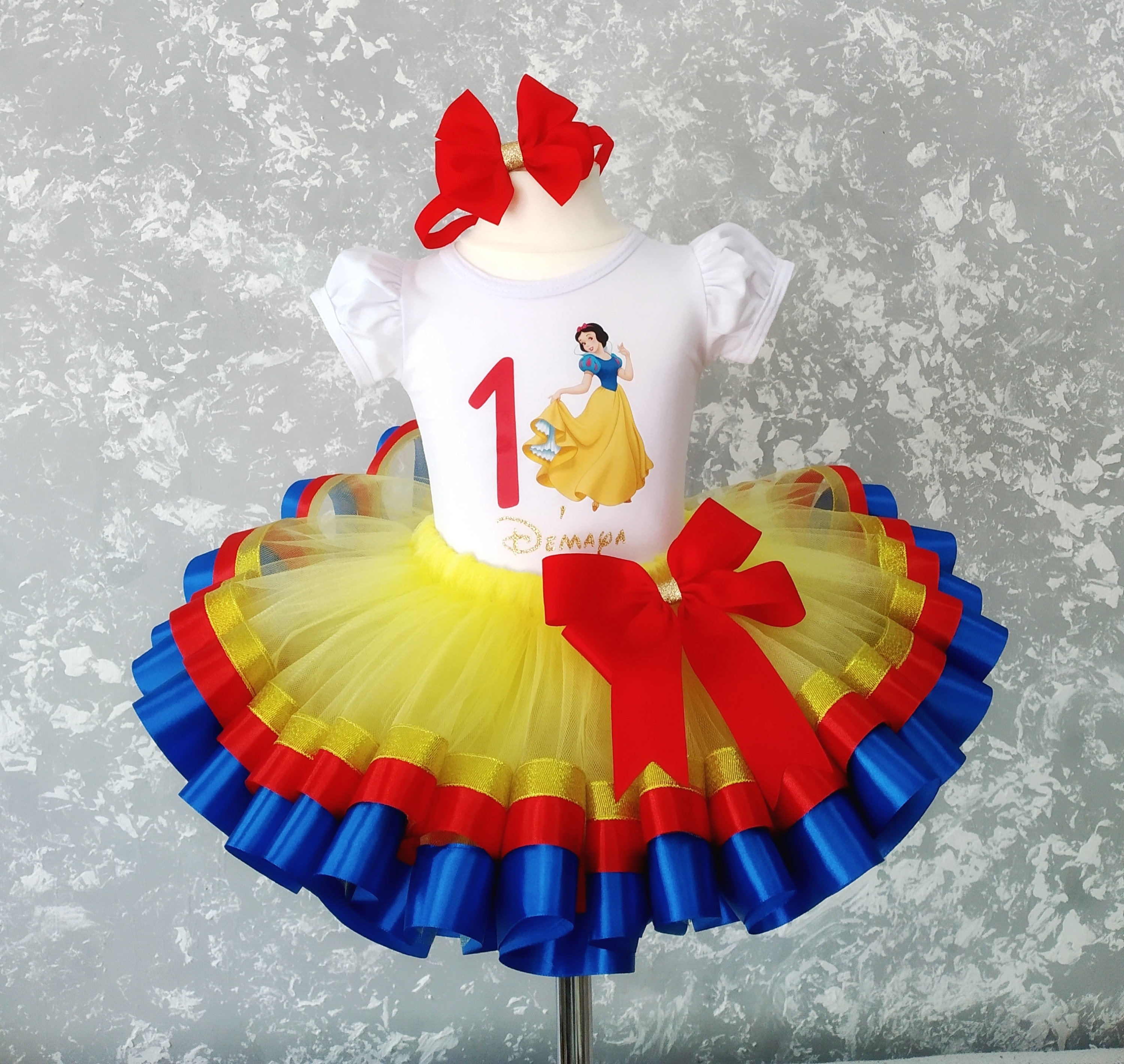 Disfraz Blancanieves Tutu Blanca Nieves Vestido Falda Tutu Blanca Falda  Tutu Blancanieves Tul Tutus De, image size:3000x2840