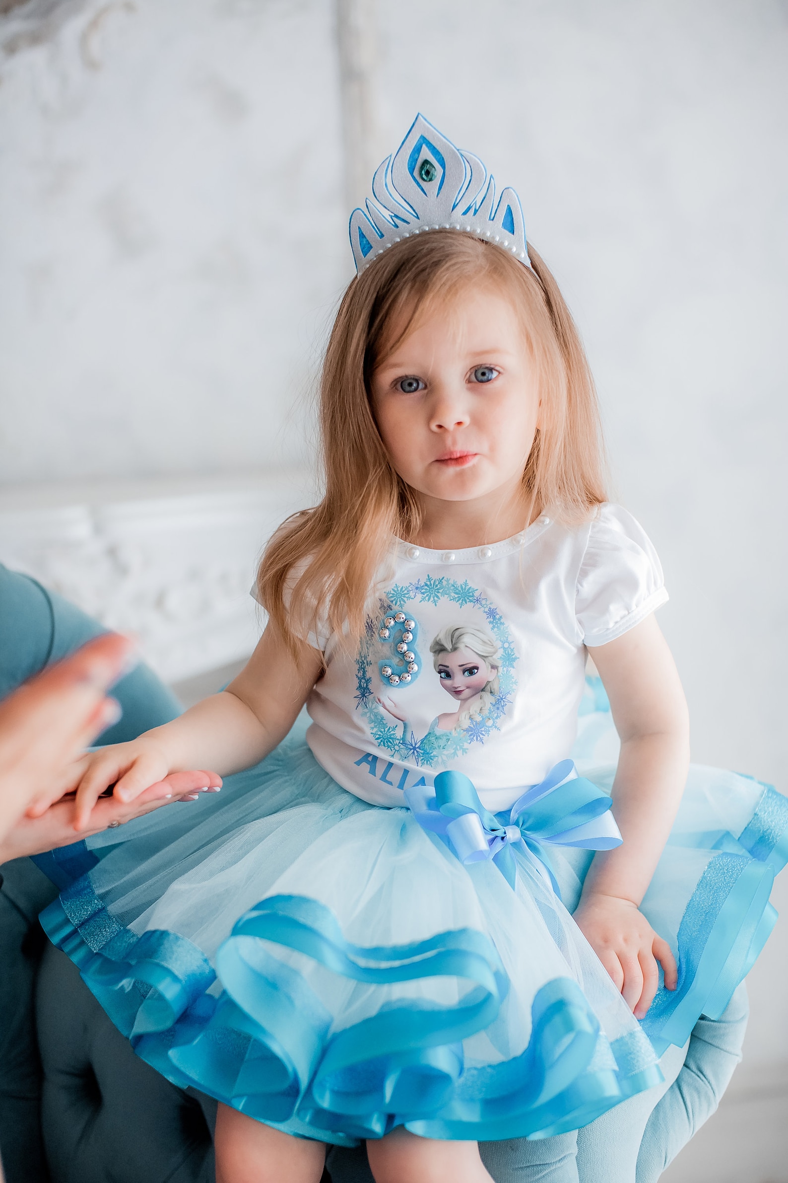 Frozen Outfit 3rd Birthday for Baby Girl Toddler Outfit Etsy