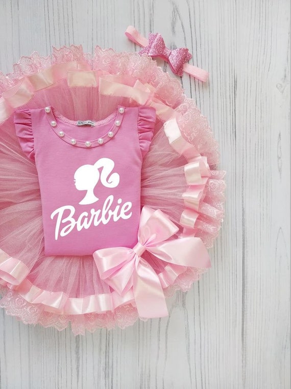 barbie tutu birthday outfit