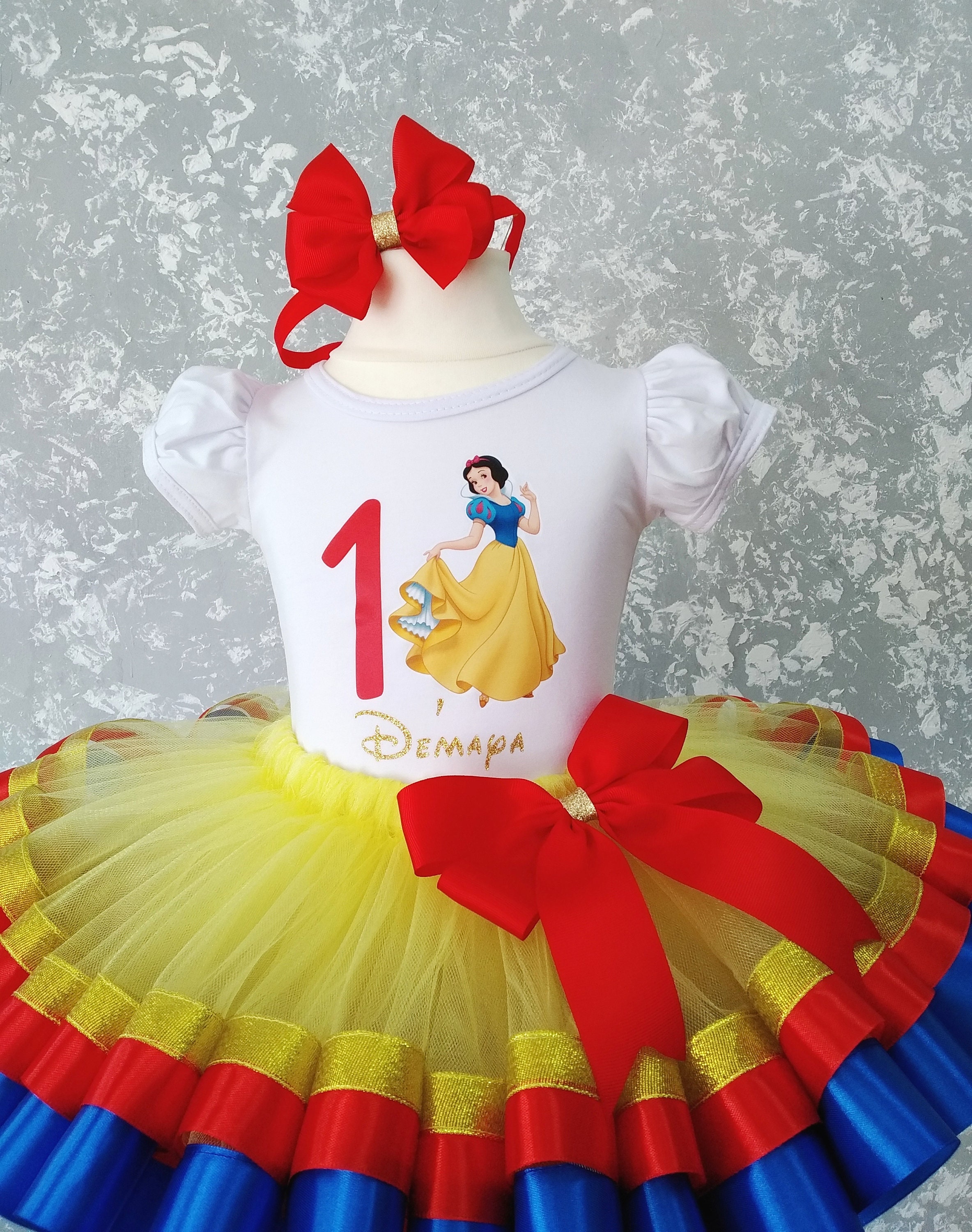 princess birthday tutu dress Princess Birthday Outfit Girl | Baby 1st Birthday Tutu Dress | Disney Princess Romper | First Birthday Girl Outfit | Cake Smash Outfit