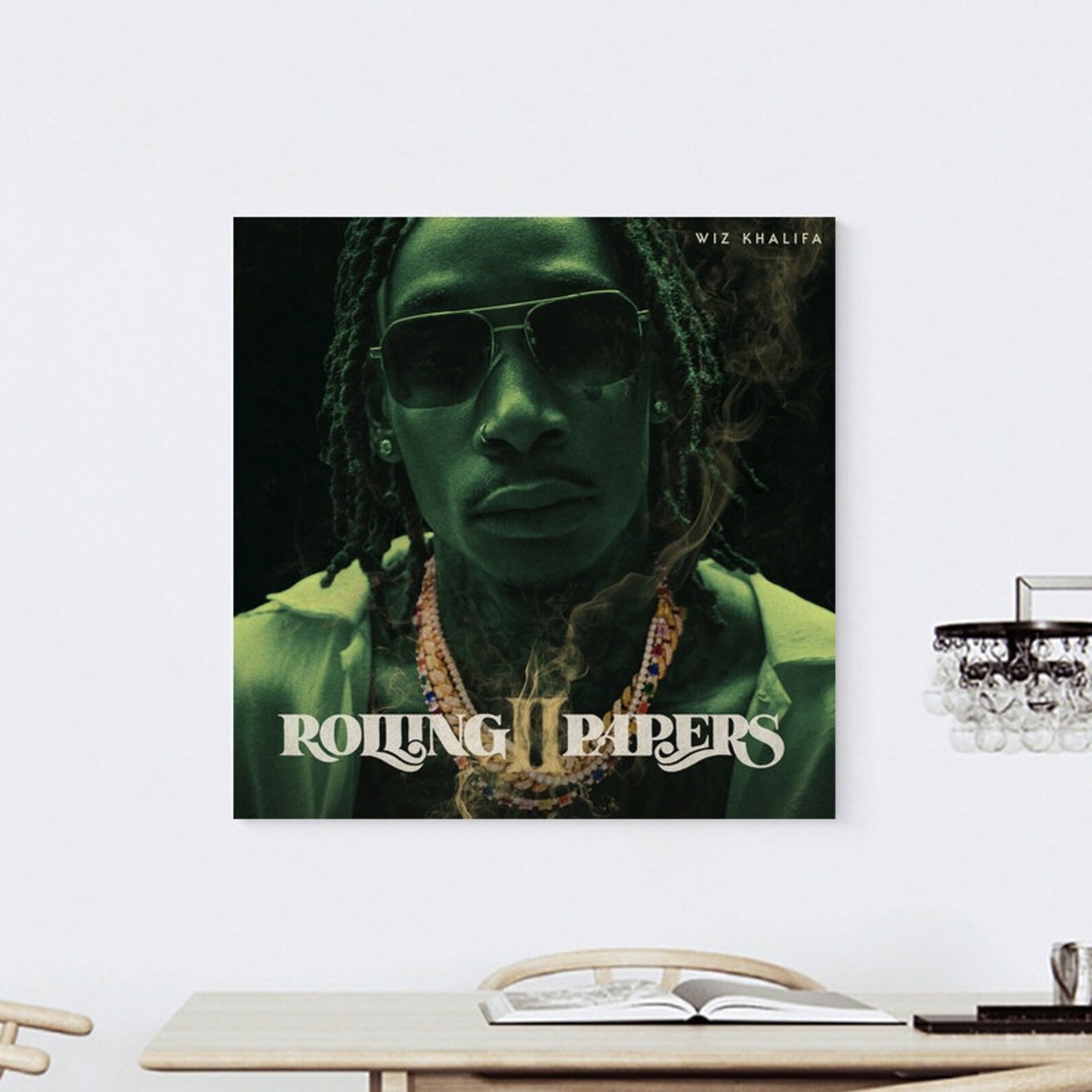 Rolling Papers 2 Poster Album Cover Canvas Painting Art No Etsy