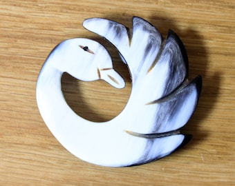 Swan Brooch