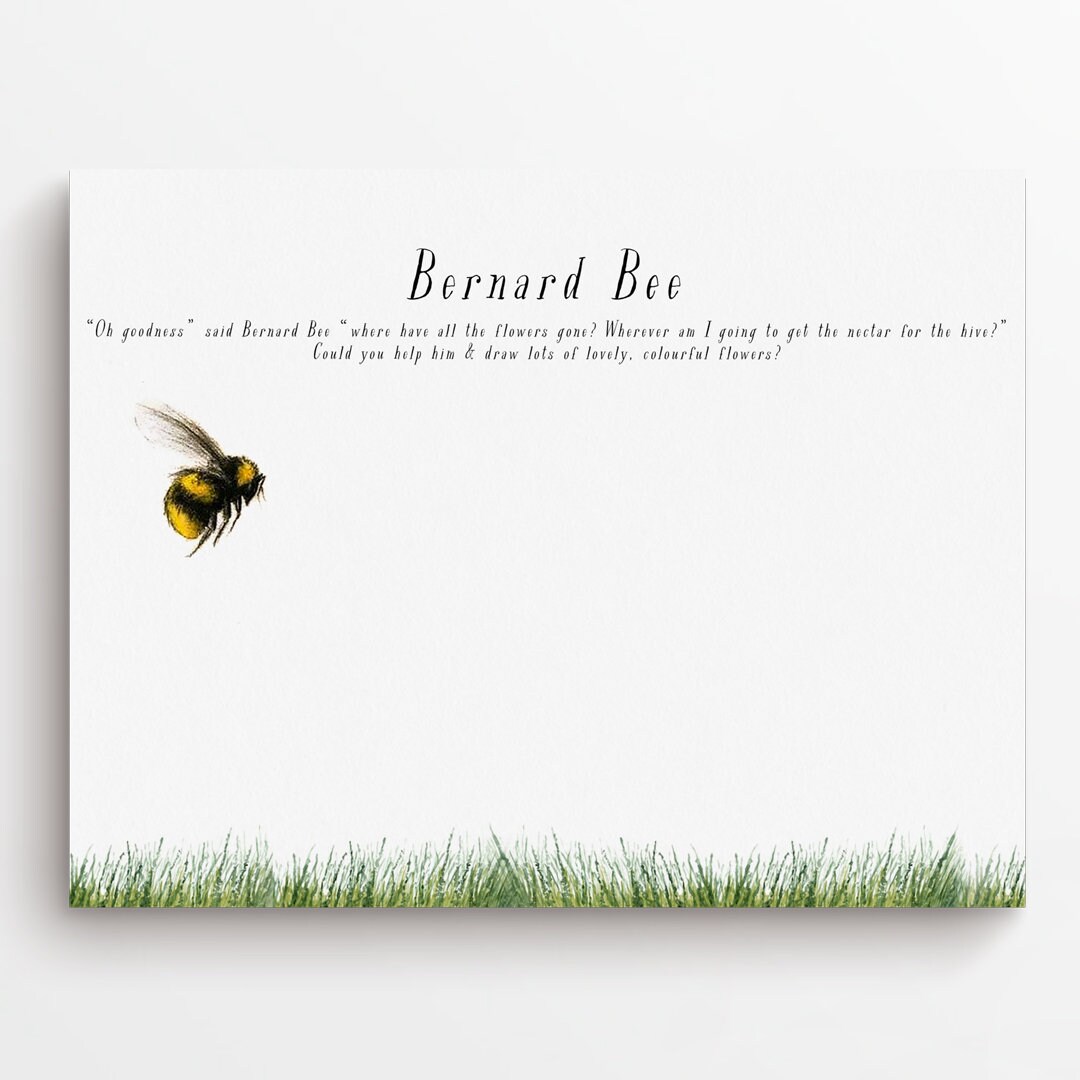 Bee Themed Worksheets for Nursery, Reception, Kindergarten, KS1 Etsy