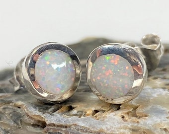 earring opal