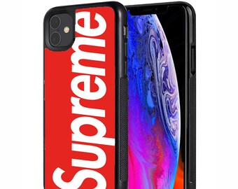 Supreme Iphone Case Etsy