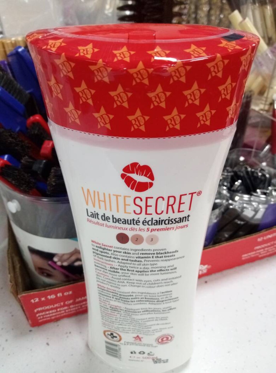 1X White Secret Lightening Body Lotion 500ML. Original Etsy