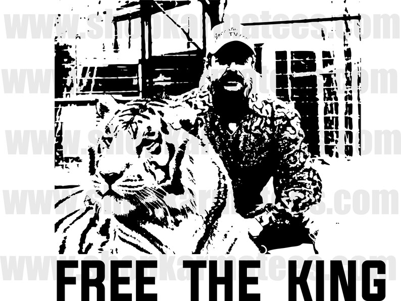 Download Free the King SVG EPS PNG Tiger King Joe Exotic Cricut | Etsy