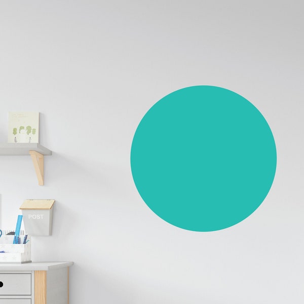 Circle Wall Decals Etsy
