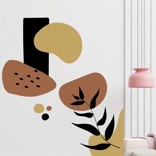 Line Wall Decals Abstract Wall Stickers Boho Nursery Decor Etsy