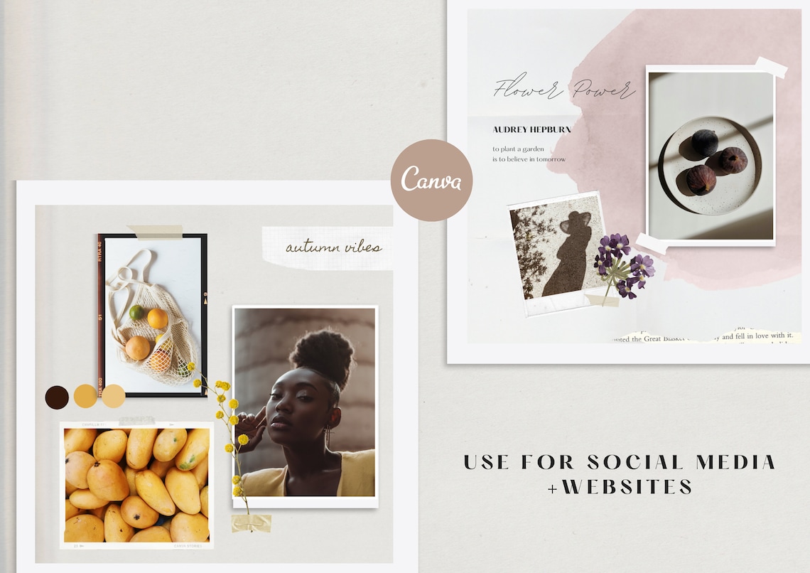 Download Canva Mockup Creator Moodboard Mockup Moodboard Mockup | Etsy