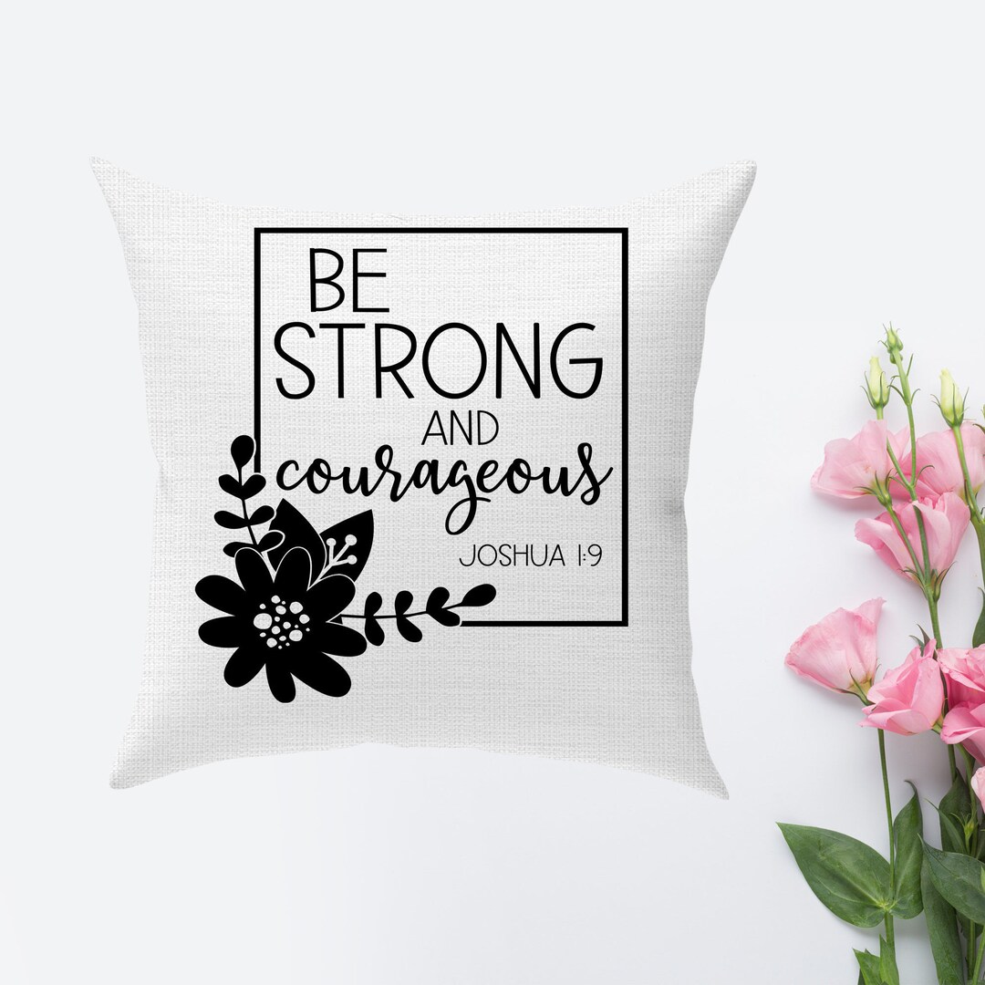 CHRISTIAN THEME PILLOW Cover Bible Verse Cotton Decorative Throw Pillow Case Square Cushion