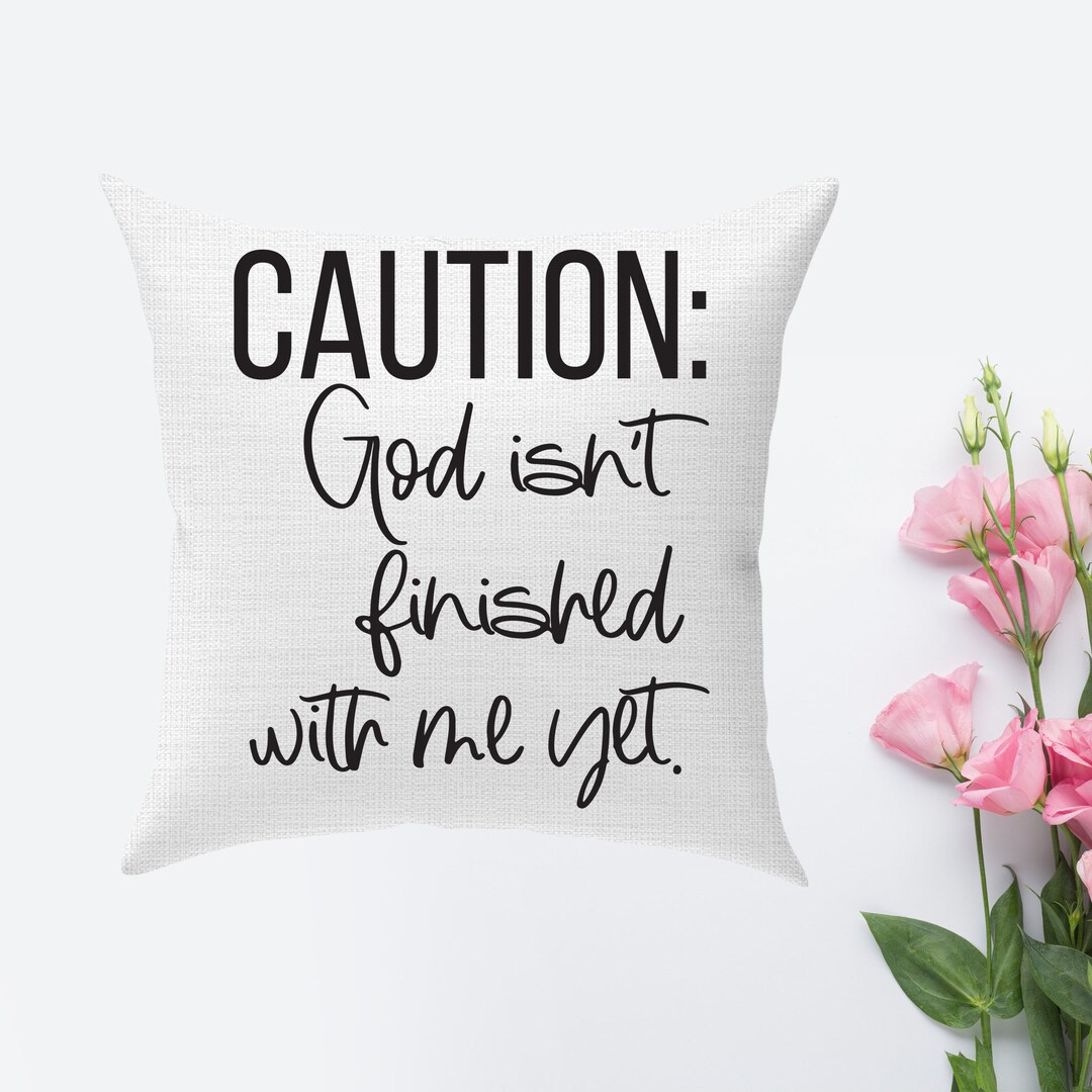 CHRISTIAN THEME PILLOW Cover Bible Verse Cotton Decorative Throw Pillow Case Square Cushion