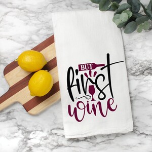 FLOUR SACK TOWELS Wine towels Custom tea towels Cotton tea towels Kitchen towels