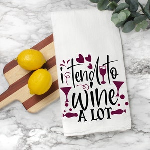 FLOUR SACK TOWELS Wine towels Custom tea towels Cotton tea towels Kitchen towels
