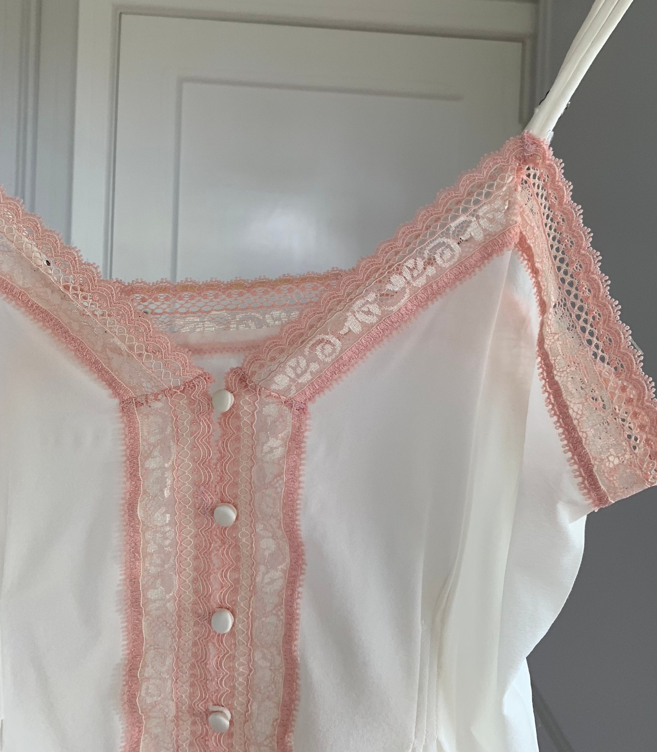 Vintage Lace Top Etsy