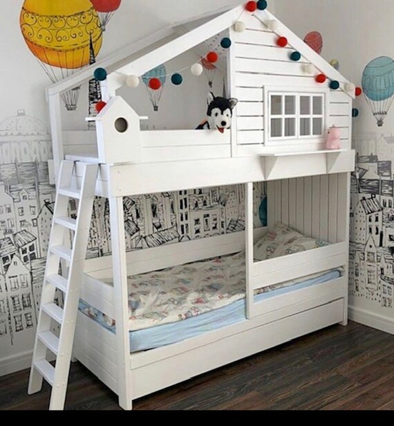 playhouse bunk bed