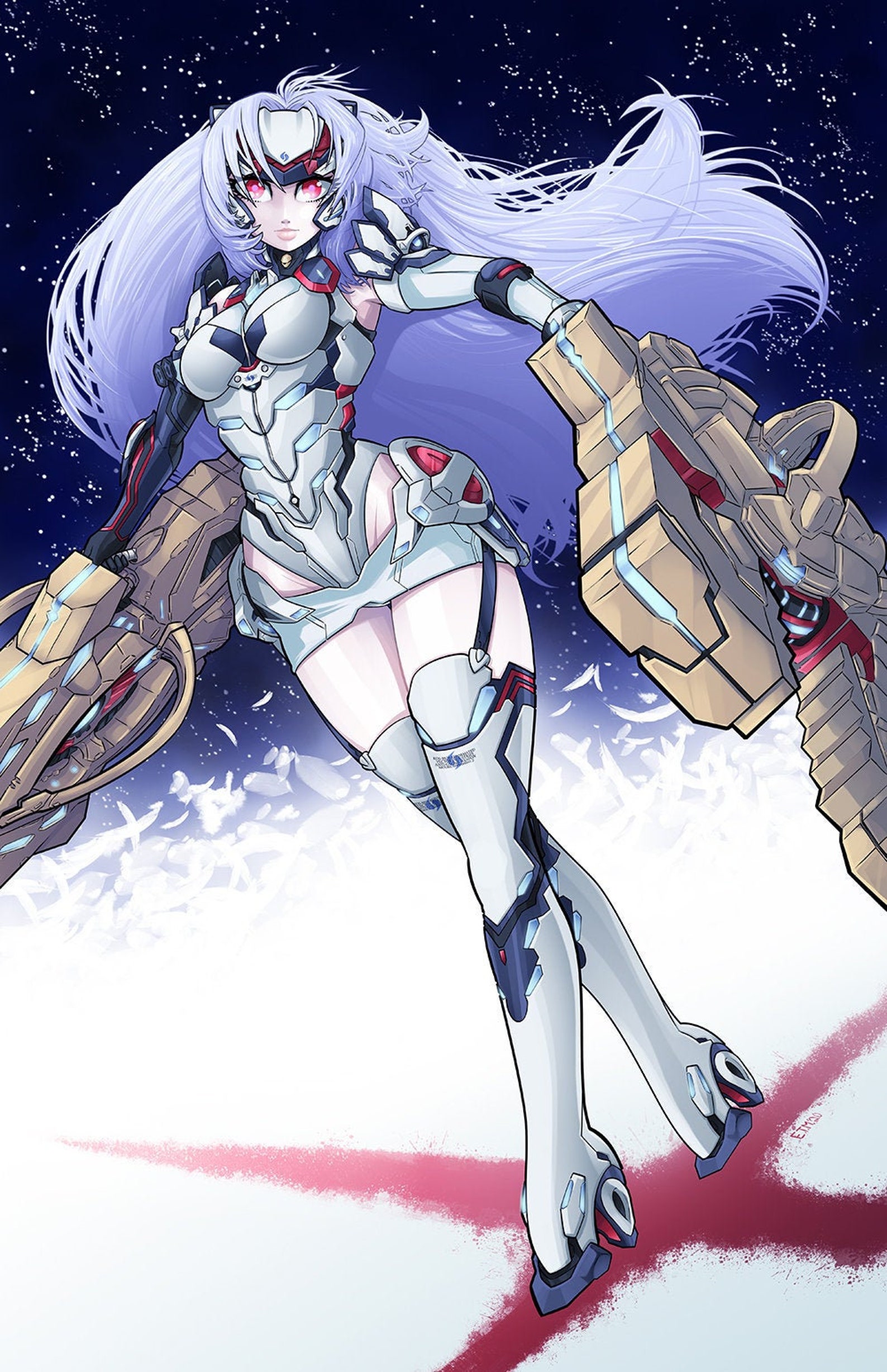 Xenoblade 2 Kosmos Art Print Etsy