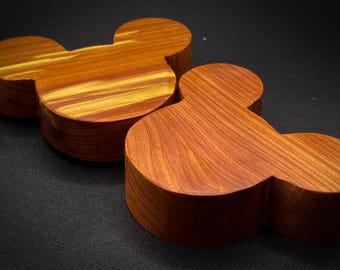 Handmade Cedar Ring Box – Mickey Mouse Keepsake